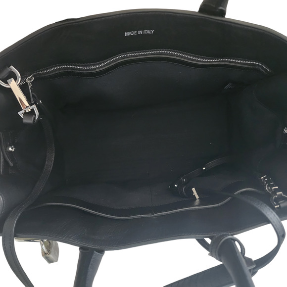 Zadig & Voltaire Black Bag Candide Small Hand Bag Shoulder Bag Skull Studs - Picture 4 of 16